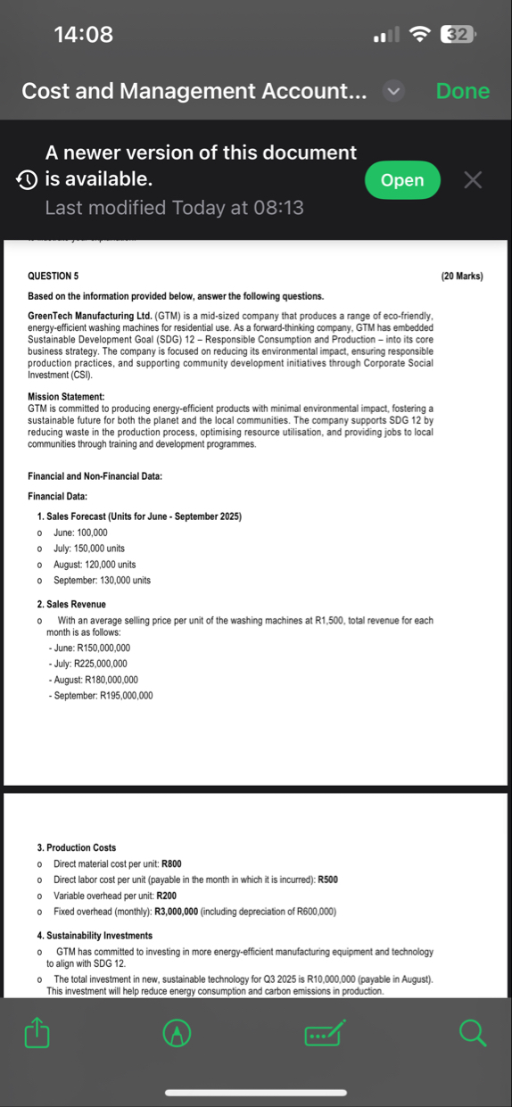 1 4 : 0 8 3 2 Cost and Management Account... A