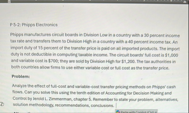 P 5 - 2 : Phipps Electronics Phipps manufactures