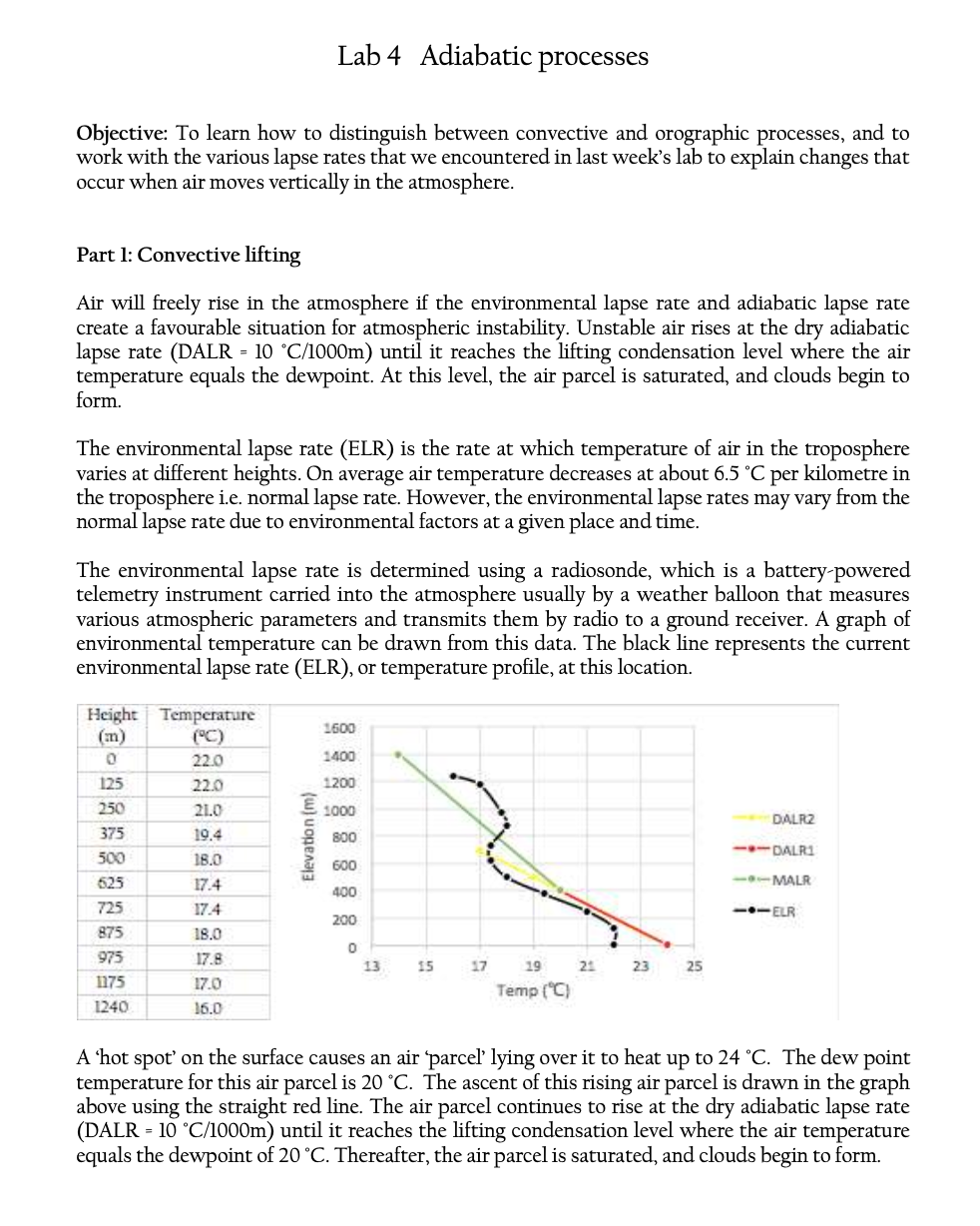 Lab4 Adiabatic processes Objective: To learn how