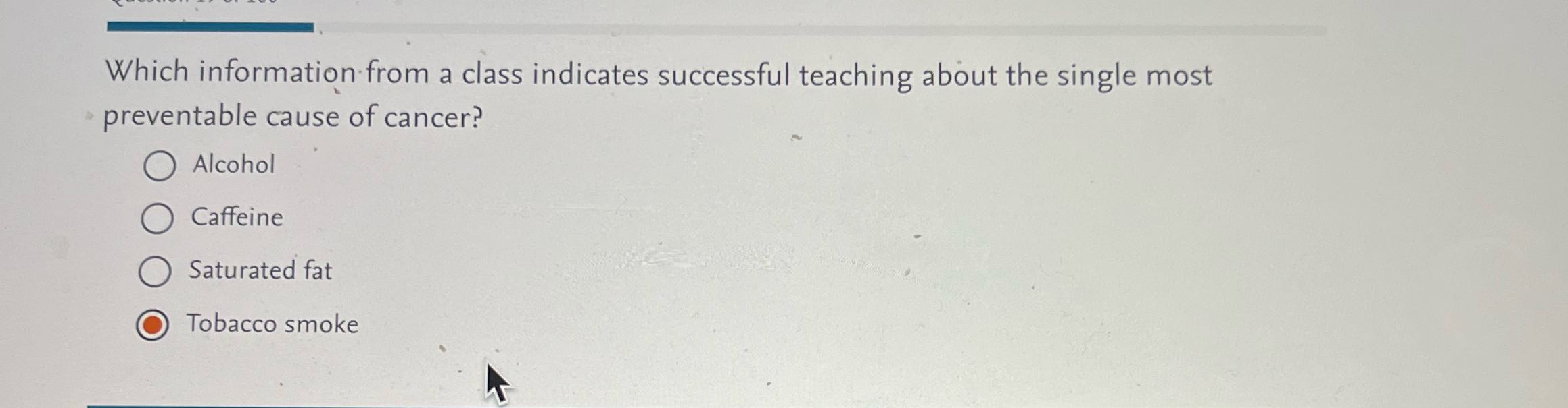 Which information from a class indicates