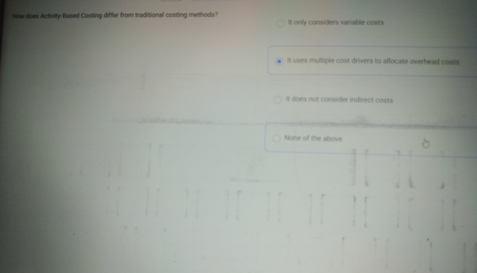 How does Activity - Based Costing differ from