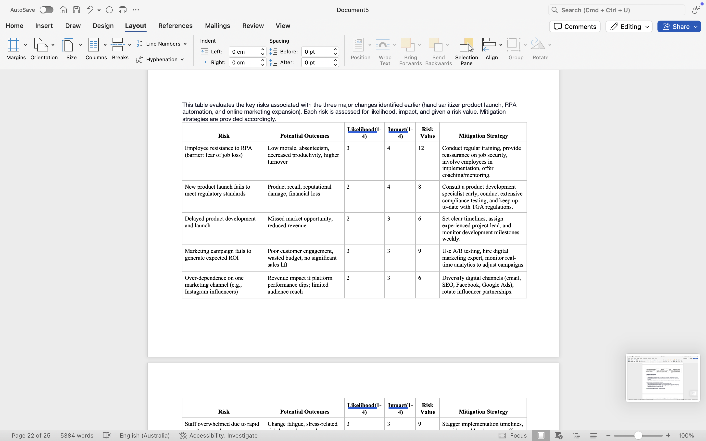Questions: Assume a period of time has passed.