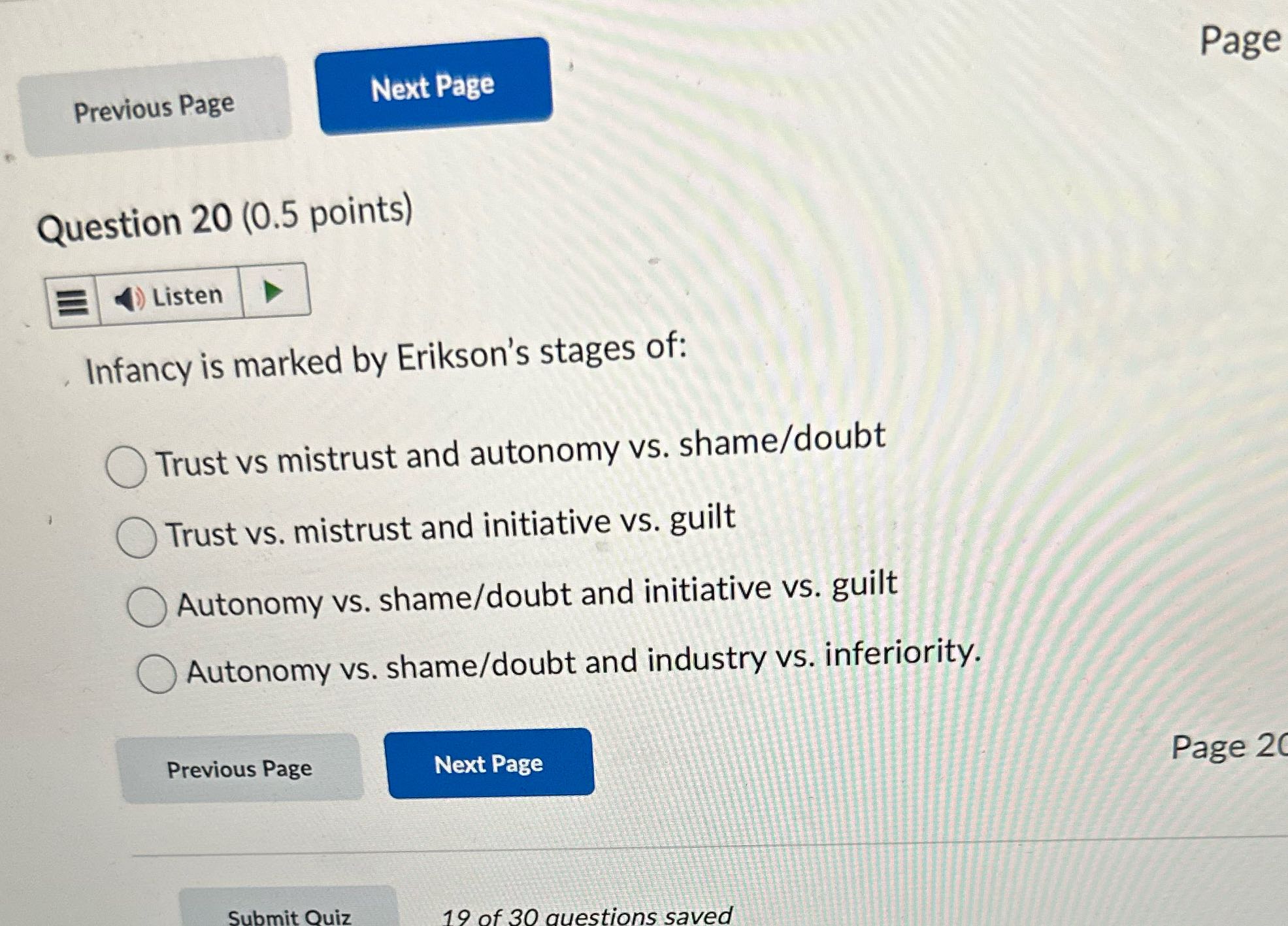 Previous Page Nae : Page Question 90 (0.5 points)