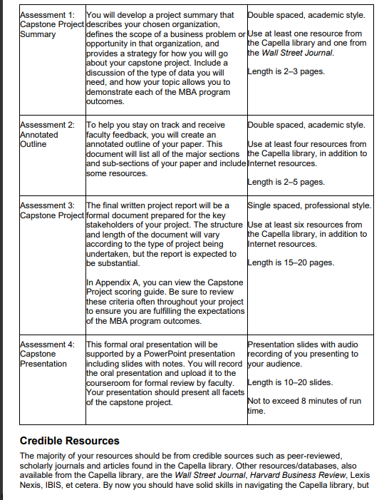 Put together 10-20 slide presentation with