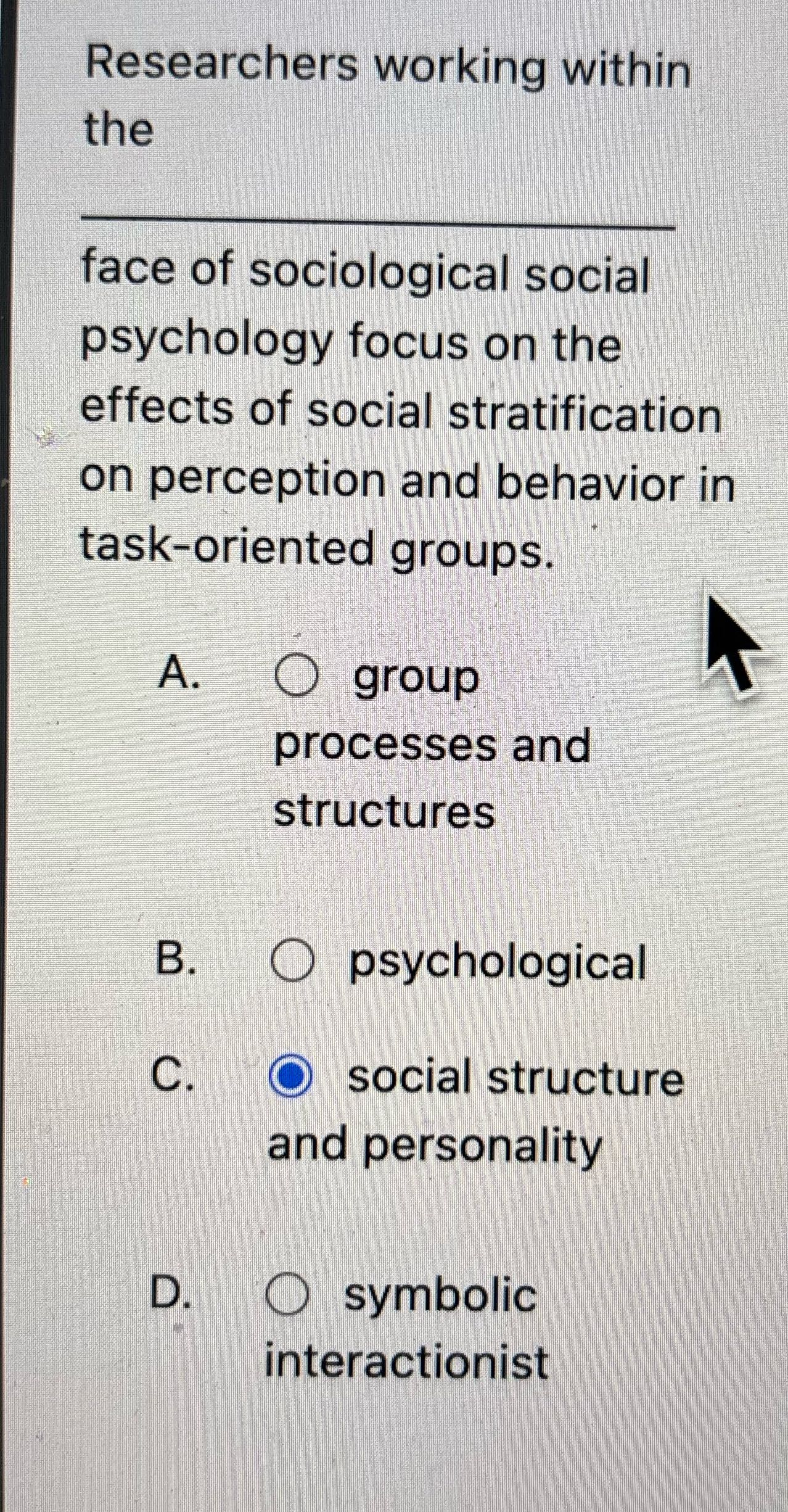 Researchers working within the face of