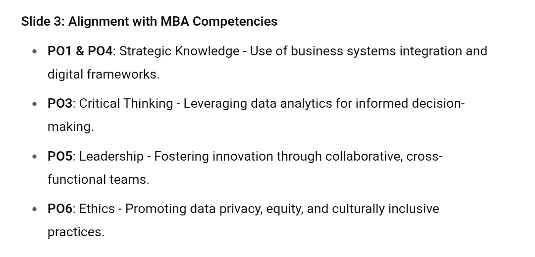 Put together 10-20 slide presentation with