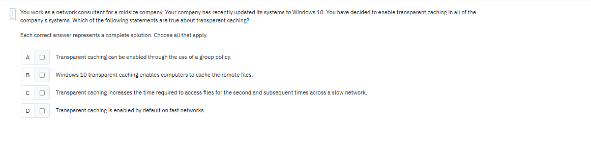 Please answer the following questions You work as
