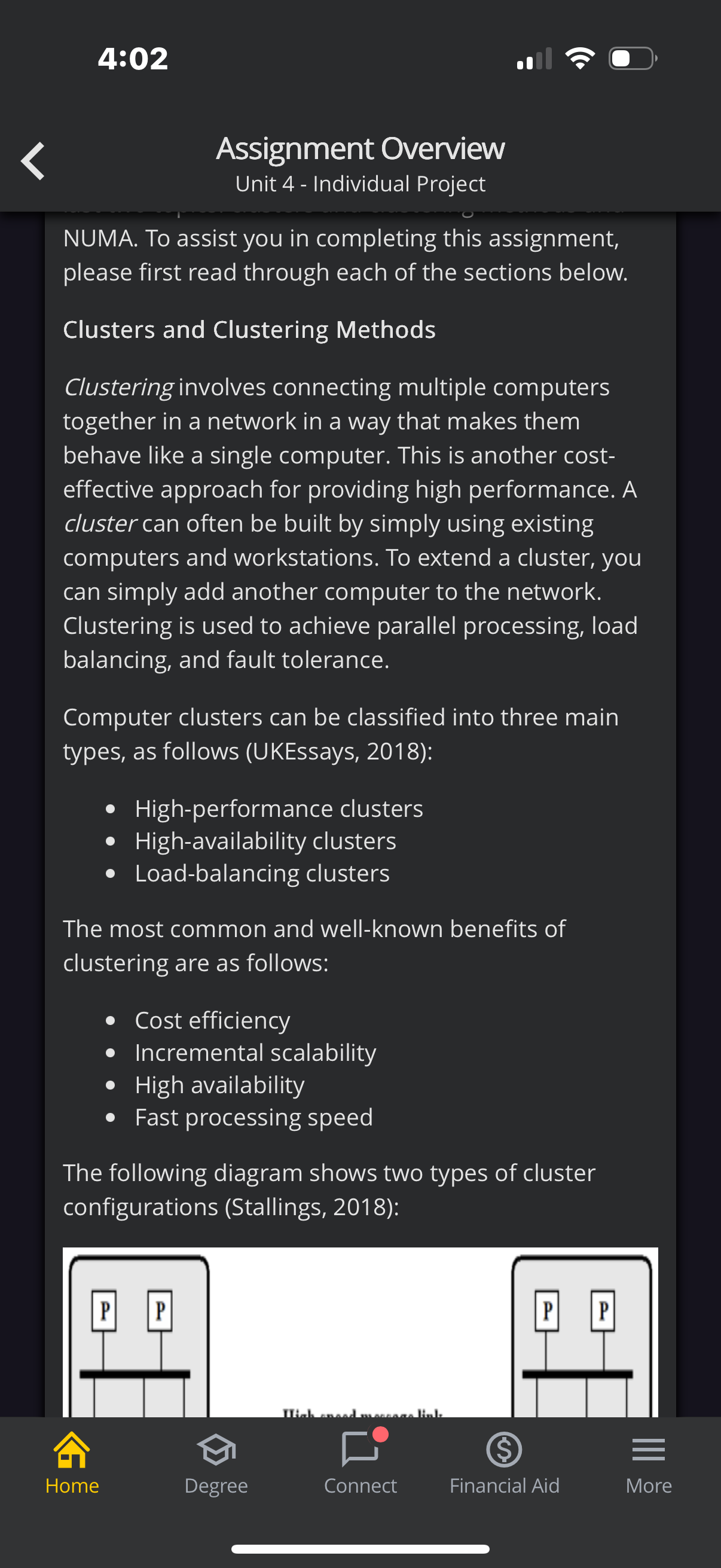 Assignment Overview Unit 4 - Individual Project