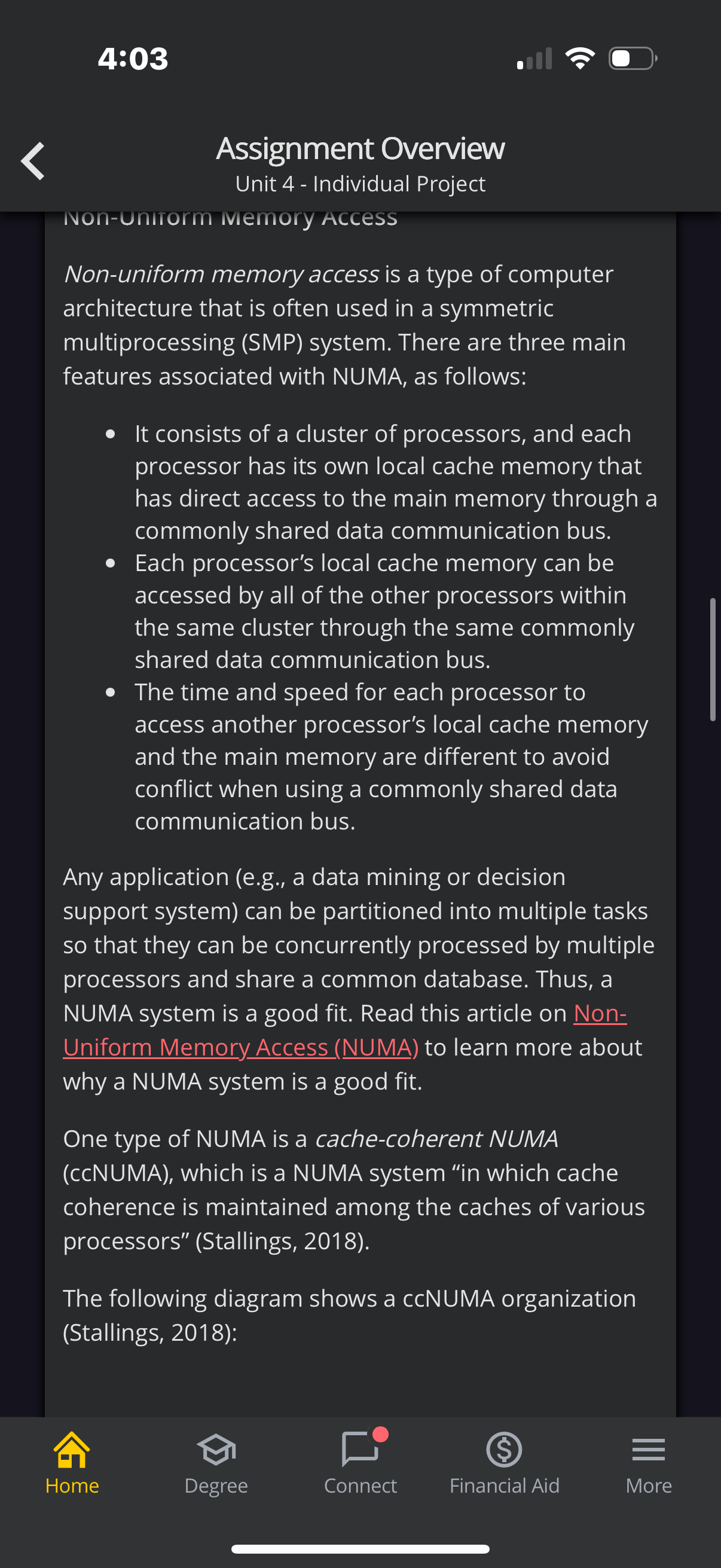Assignment Overview Unit 4 - Individual Project