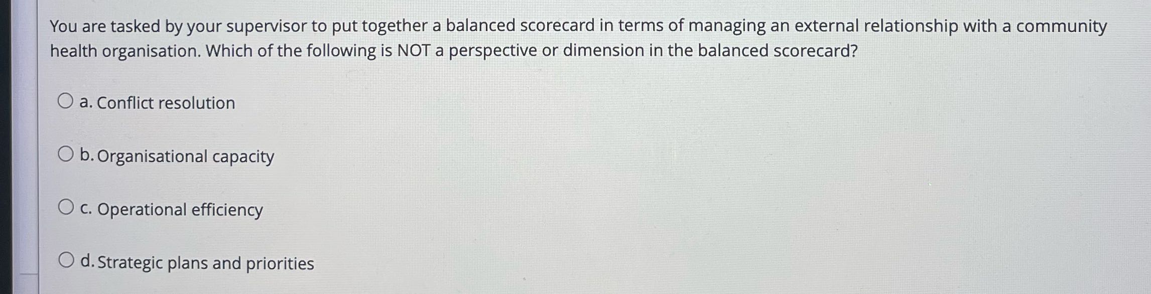 You are tasked by your supervisor to put together