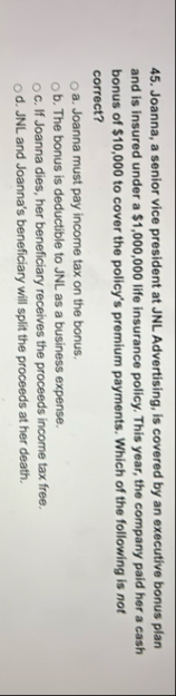 Joanna, a senior vice president at JNL