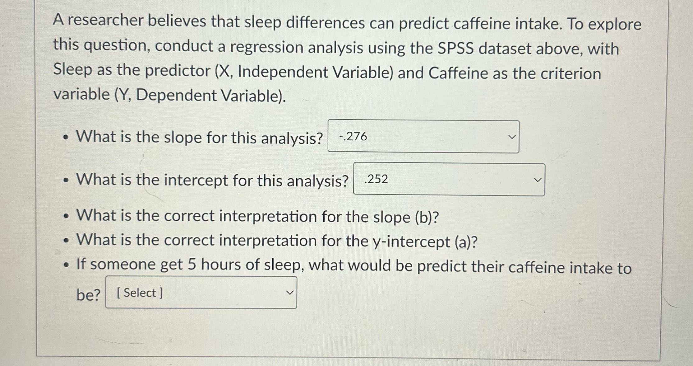 A researcher believes that sleep differences can