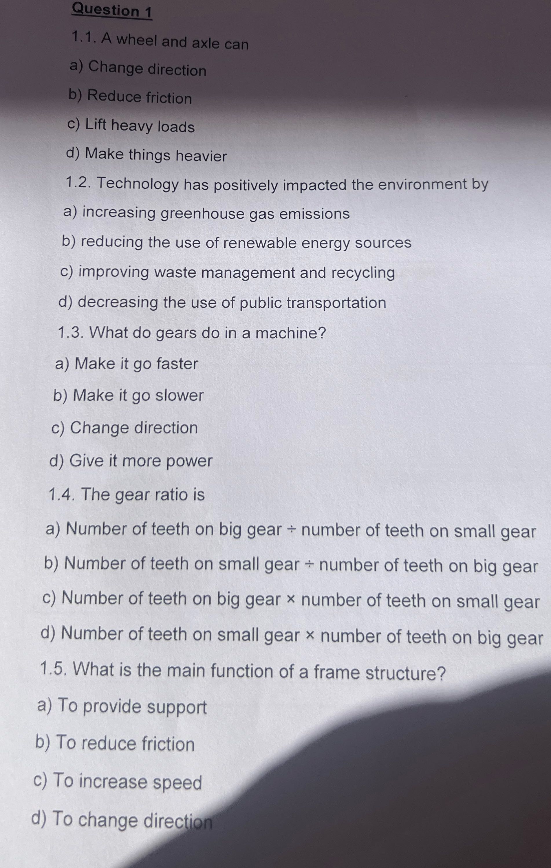 1.2. Technology has positively impacted the