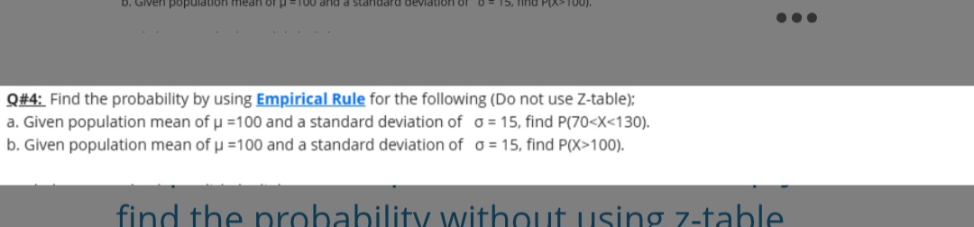 Find the probability by using the empirical rule