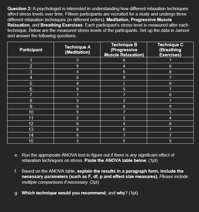 Hi please answer these questions: Question 2: A