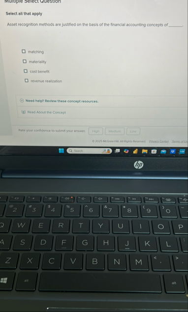 Select all that apply Asset recognition methods