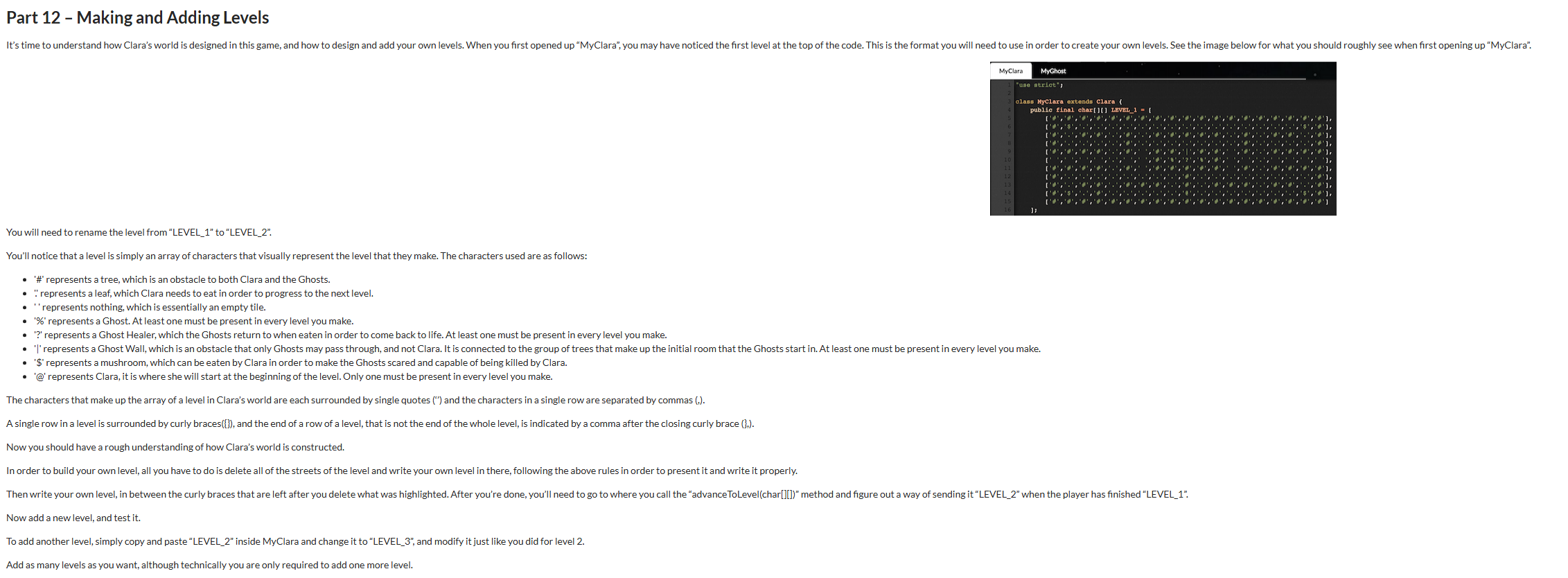 The Assesment is due today, it requires code for