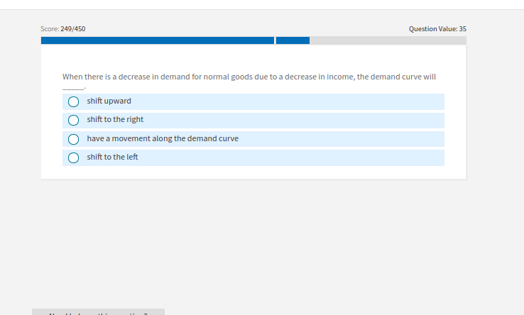 how to sovle Score: 249/450 Question Value: 35 es