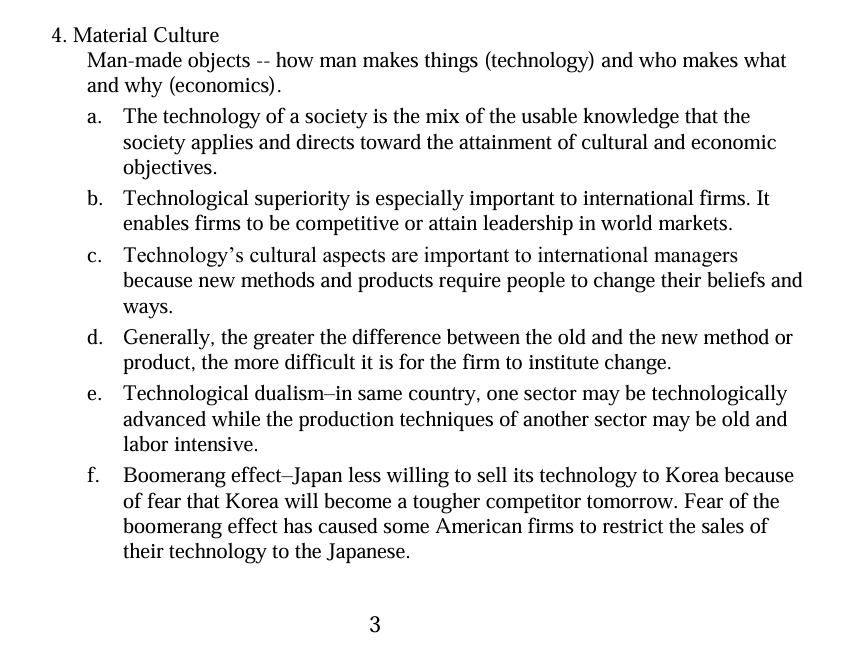 Il. Chapter 3 Lecture Outline Opening Section The