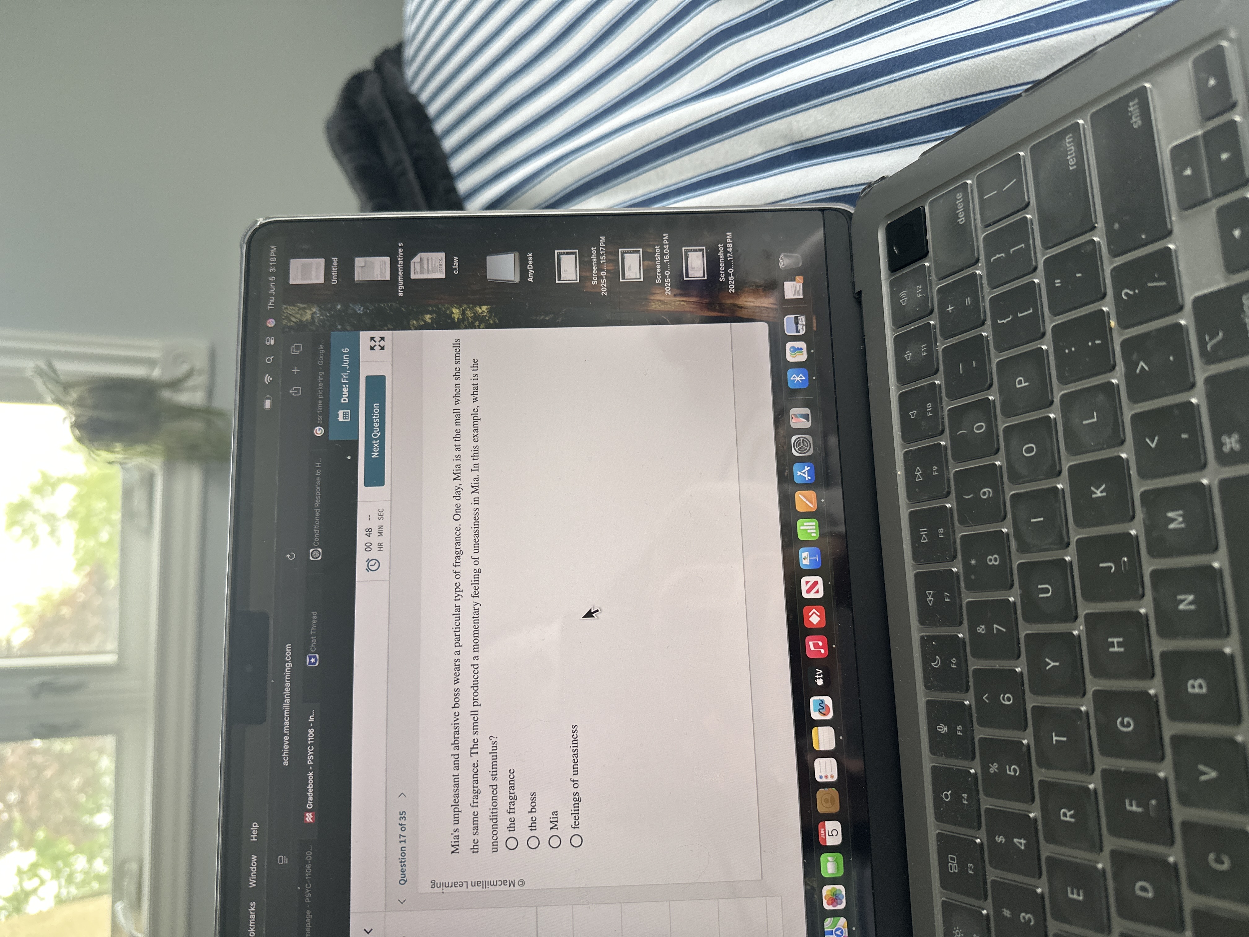 Ans okmarks Window Help 8 9 Thu Jun 5 3:18PM