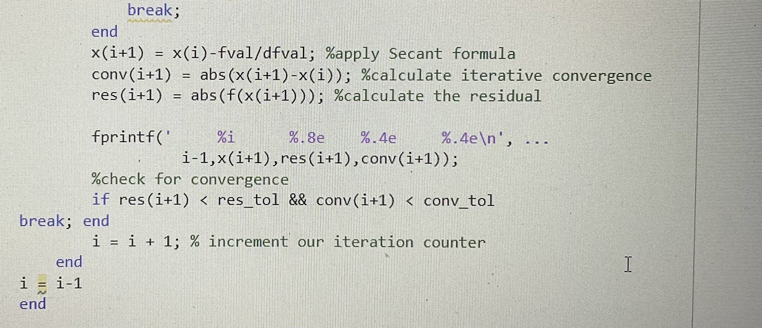 I need help what am I doing wrong in my matlab