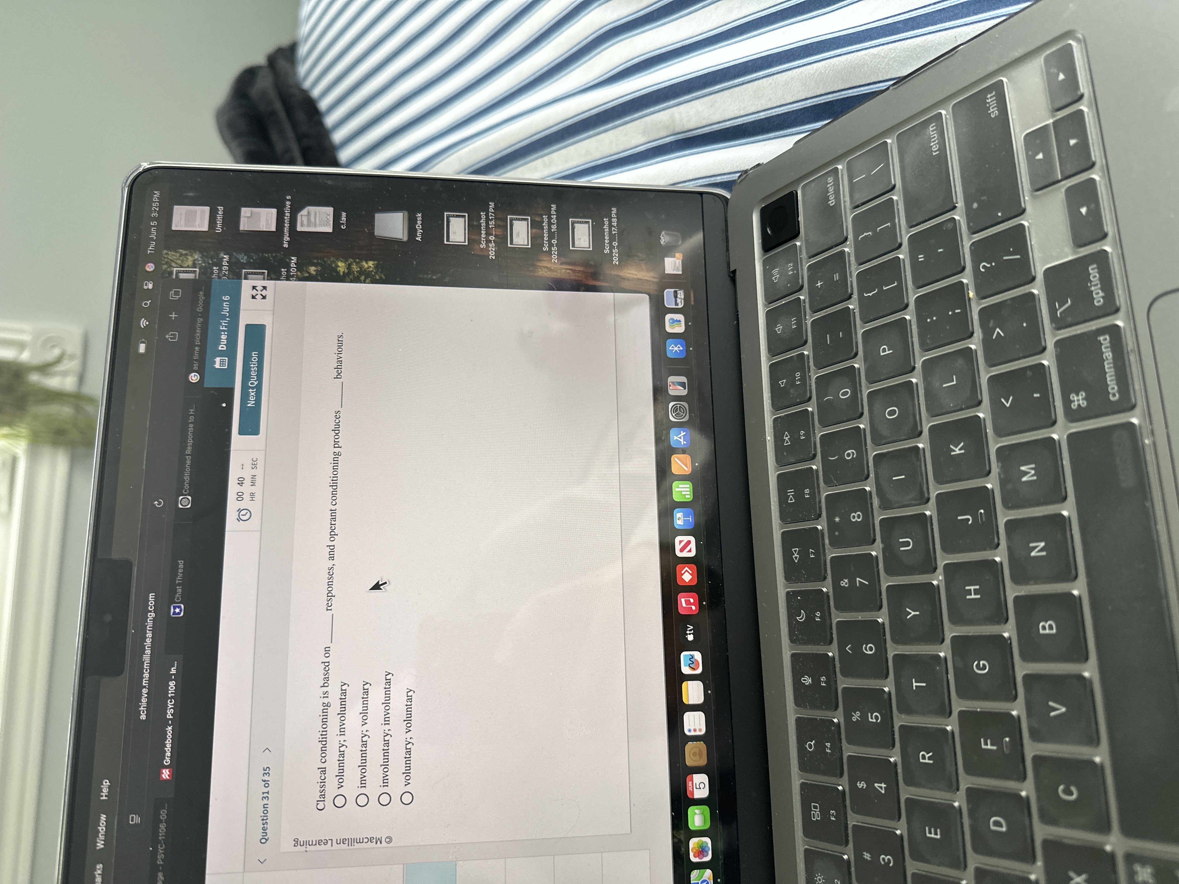 Ans larks Window Help Q 8 @ Thu Jun 5 3:25 PM