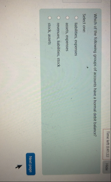 Time left 0 : 4 1 : 3 2 Hide Which of the