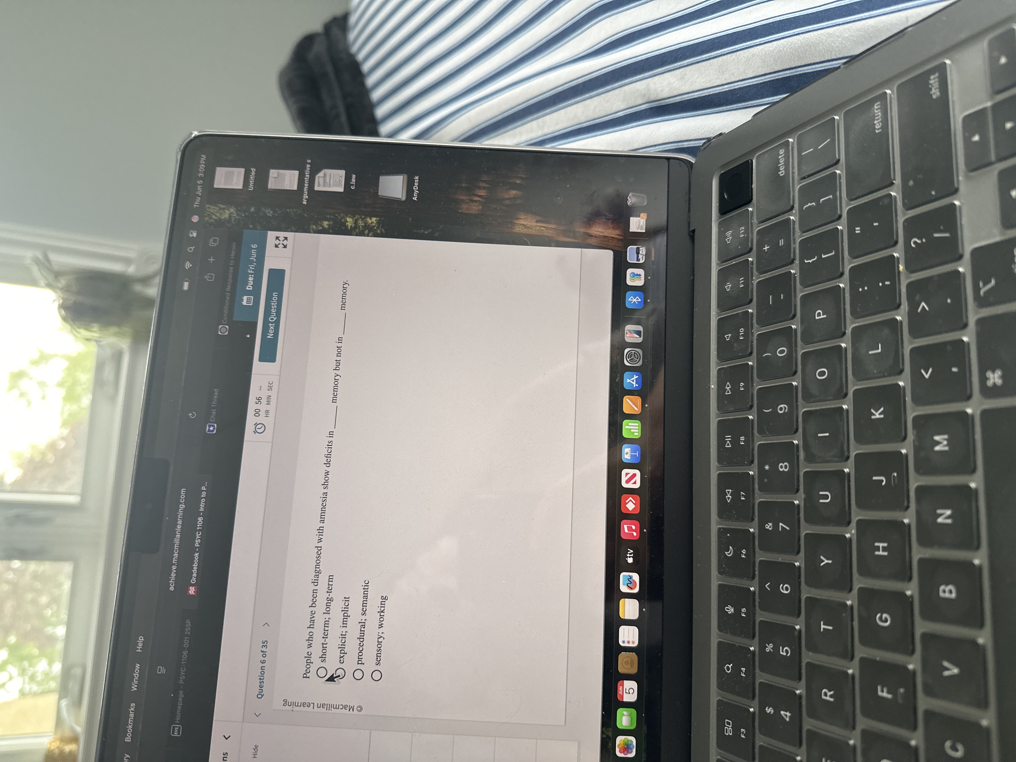 Ans Bookmarks Window Help Q 2 0 Thu Jun 5 3:09 PM