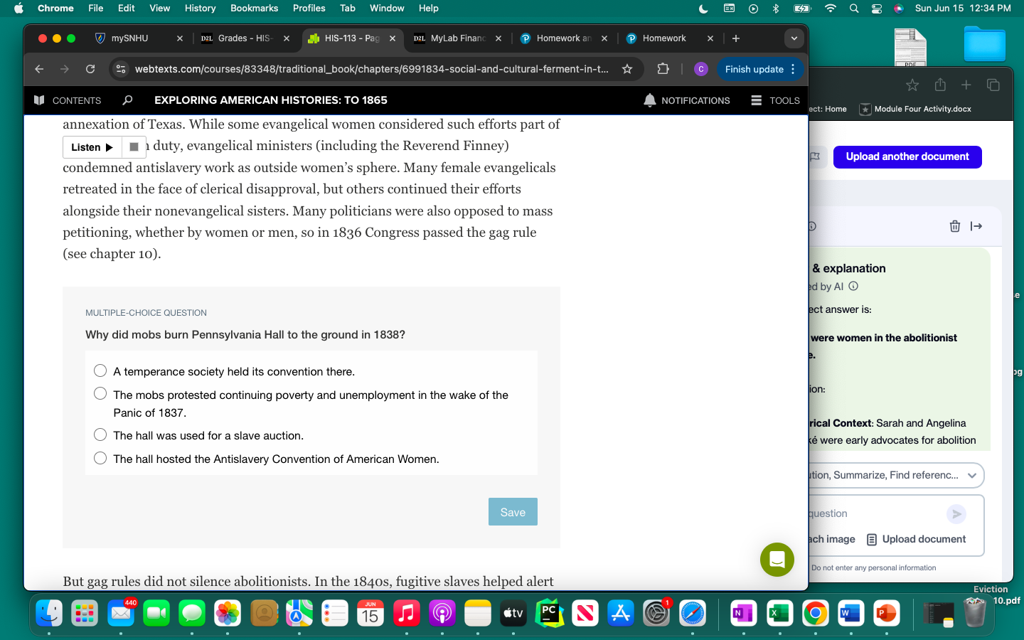 answer it Chrome File Edit View History Bookmarks