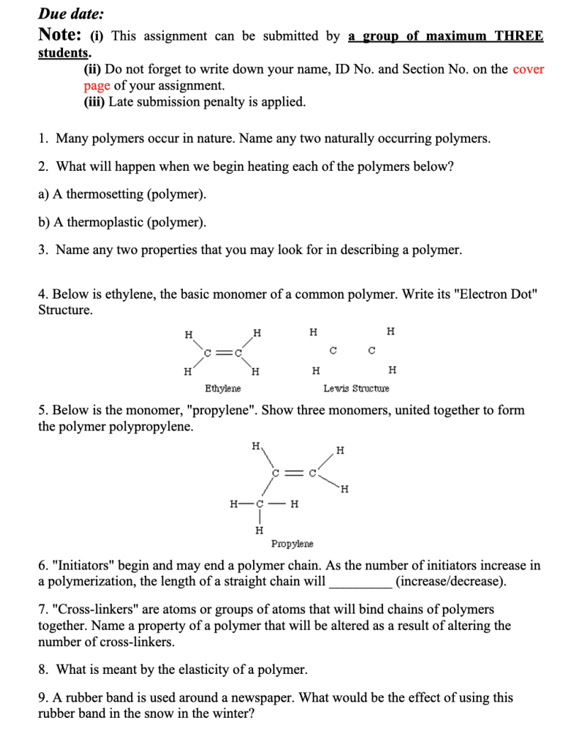 what course provide and answer of them Due date: