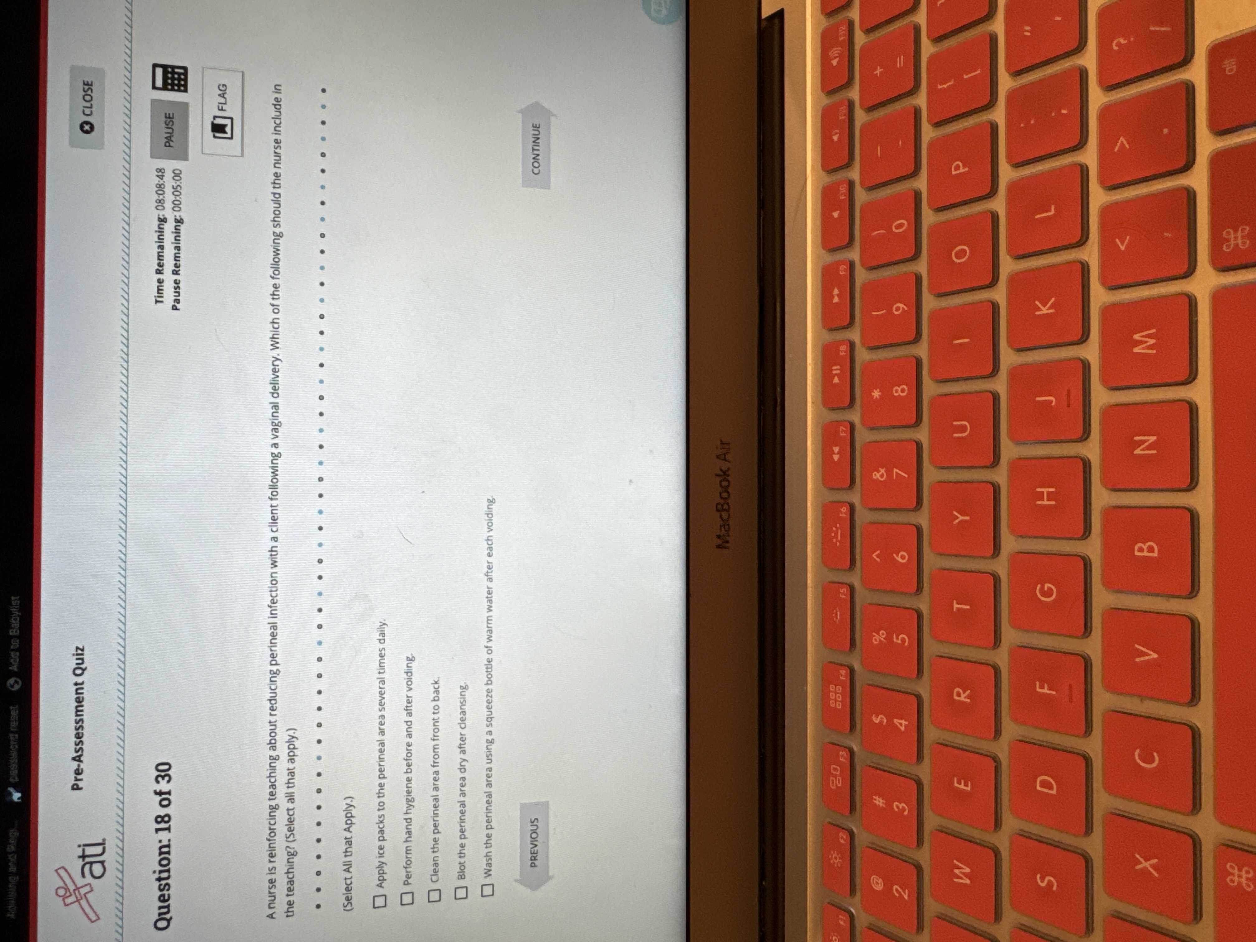 . password reset Ads to Babylist Sati