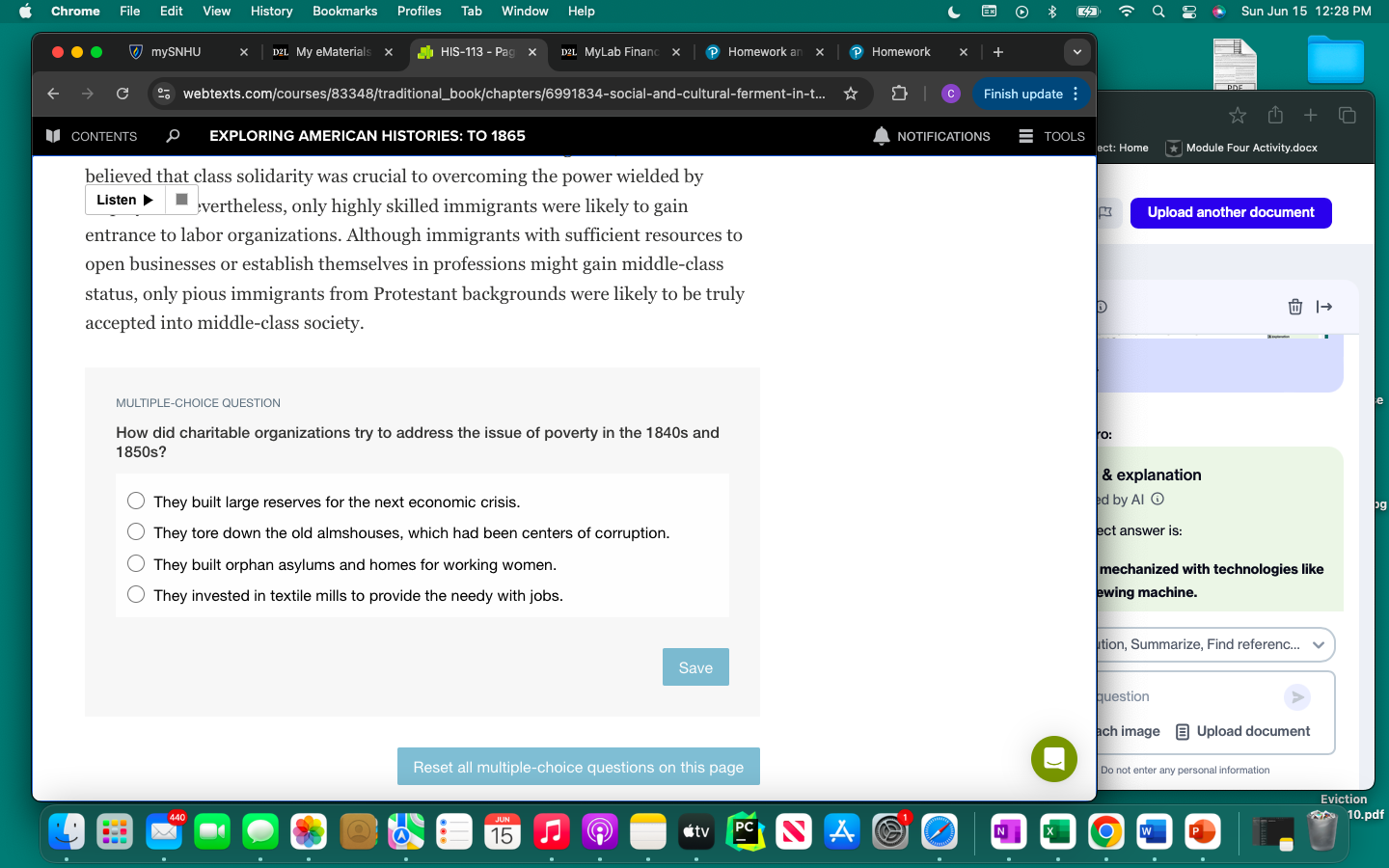 answer it Chrome File Edit View History Bookmarks
