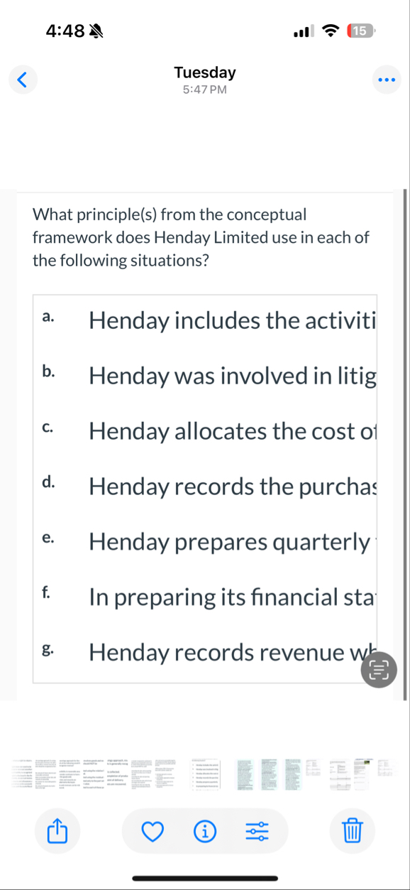 4 : 4 8 1 5 Tuesday 5 : 4 7 PM What principle ( s