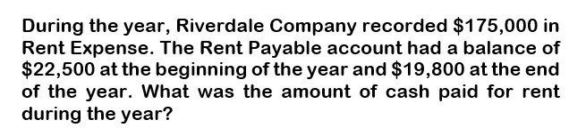 Please provide problem with general accounting