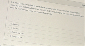 II all other factors specified in an attribute