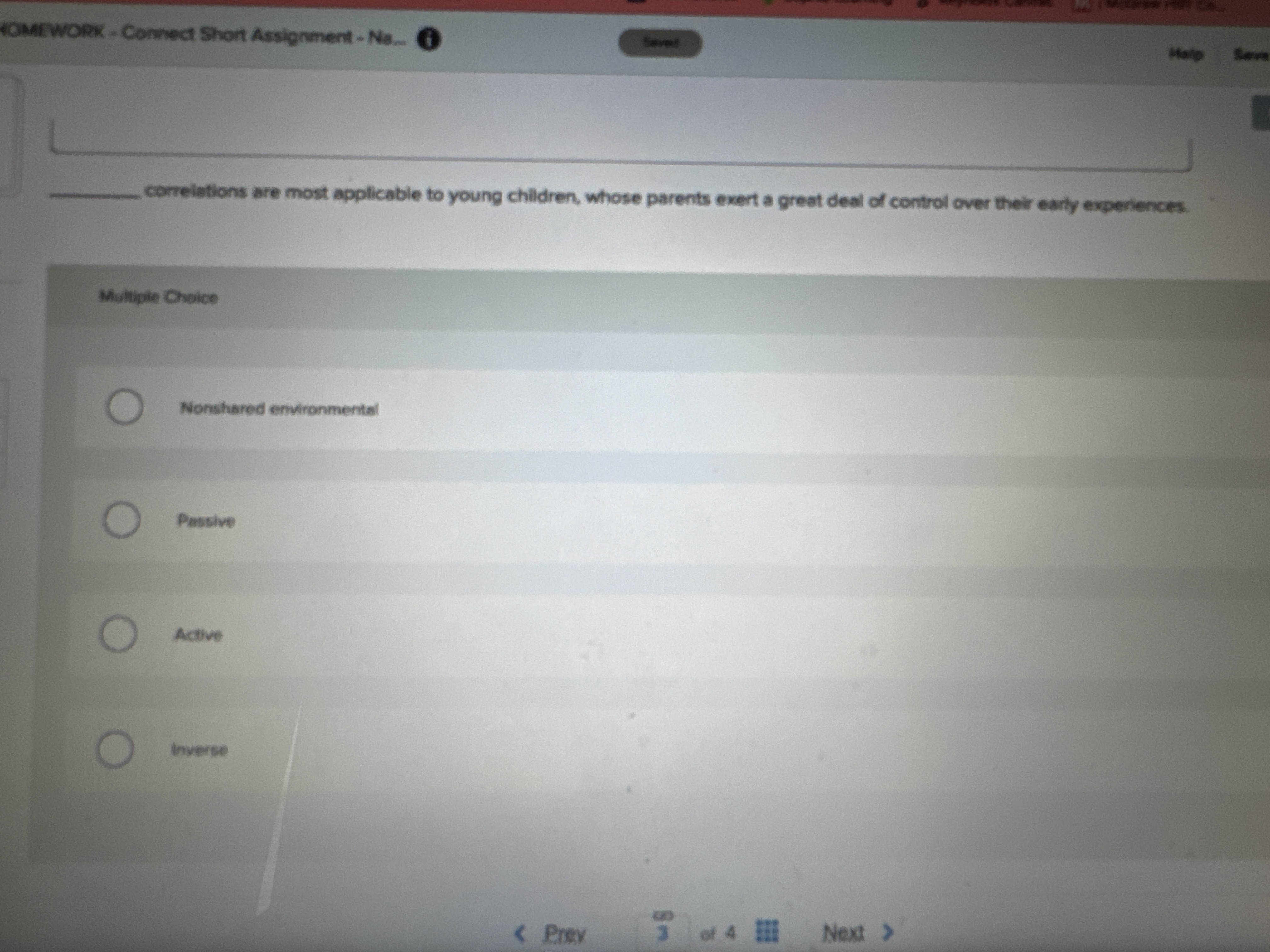 What's the answer? OMEWORK . Connect Short