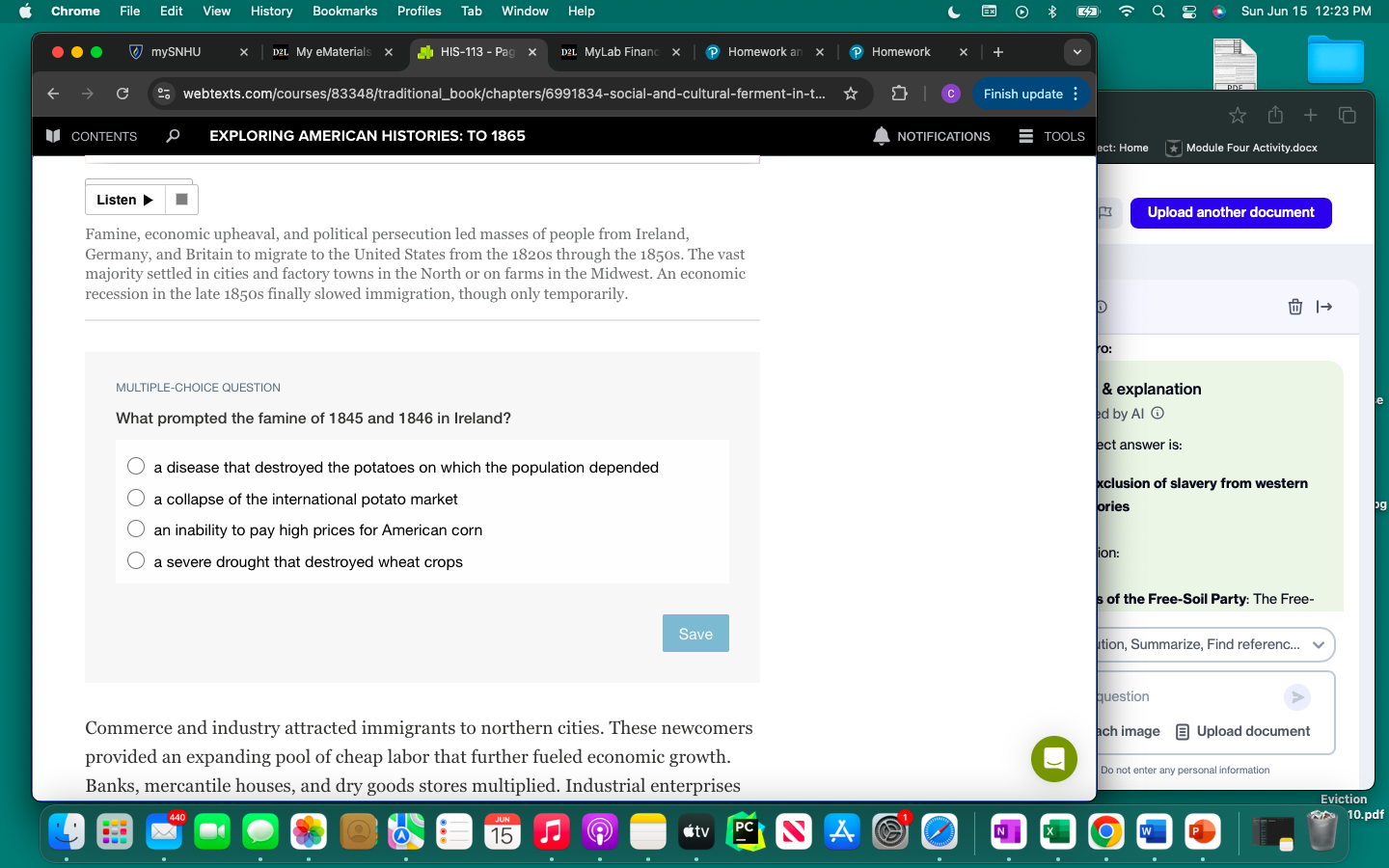 Answer it Chrome File Edit View History Bookmarks