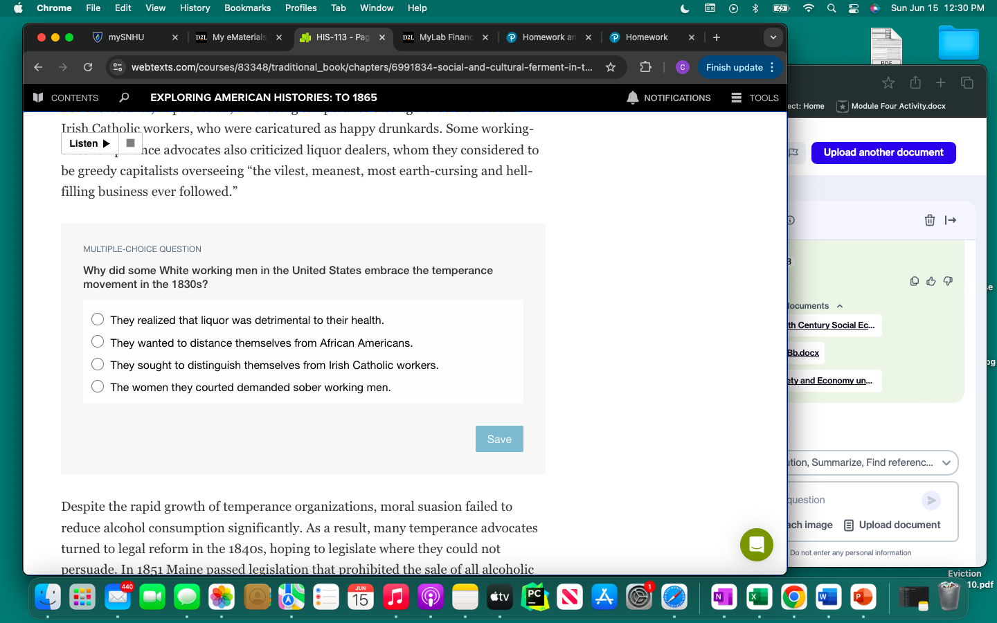 answer it Chrome File Edit View History Bookmarks