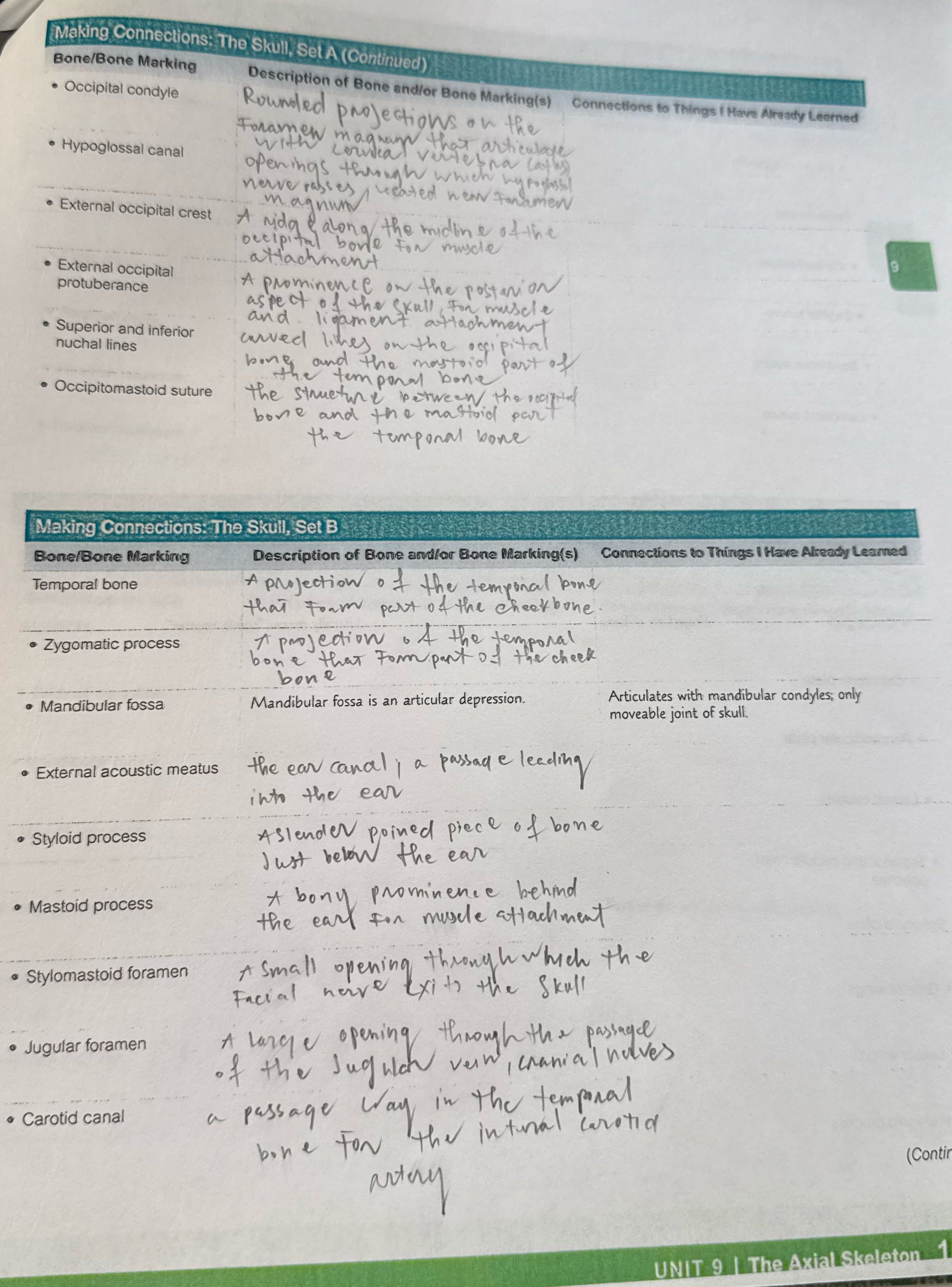 things i already learned Making Connections: The