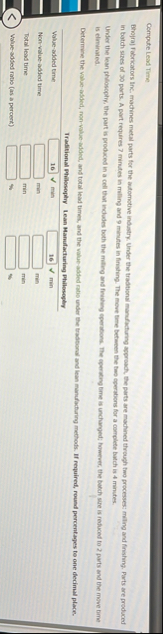 Compute Lead Trne in batch sizes of 3 0 ports. A