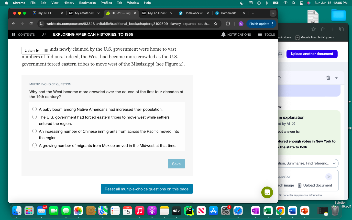 answer it Chrome File Edit View History Bookmarks