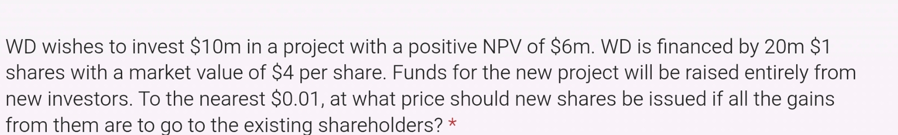 Solve the question using an easy to understand