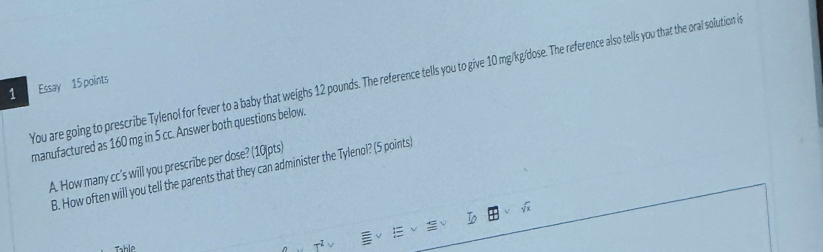 Answer a and b 1 Exsay 15 point's You are