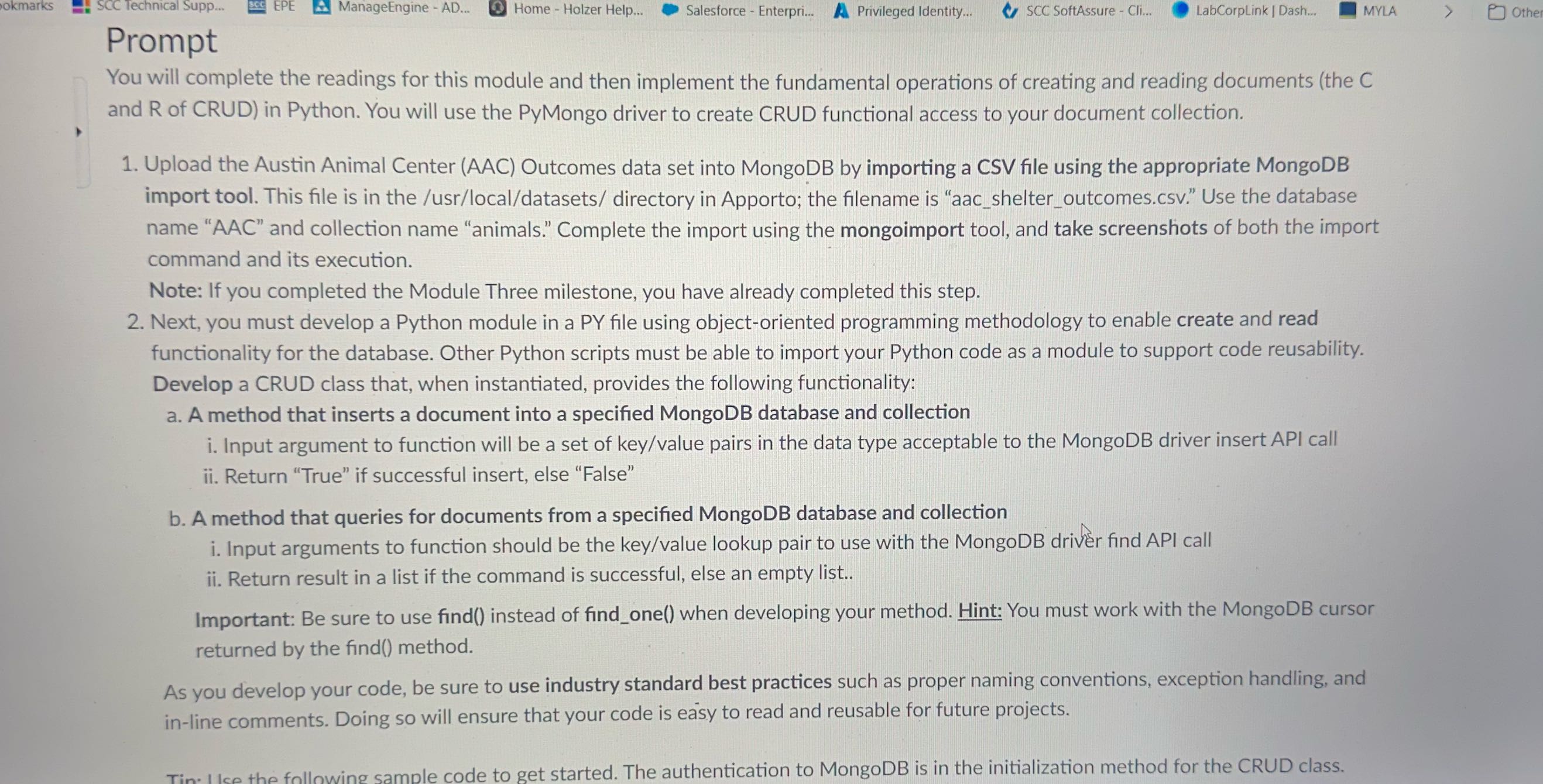okmarks SCC Technical Supp. BCC EPE ManageEngine
