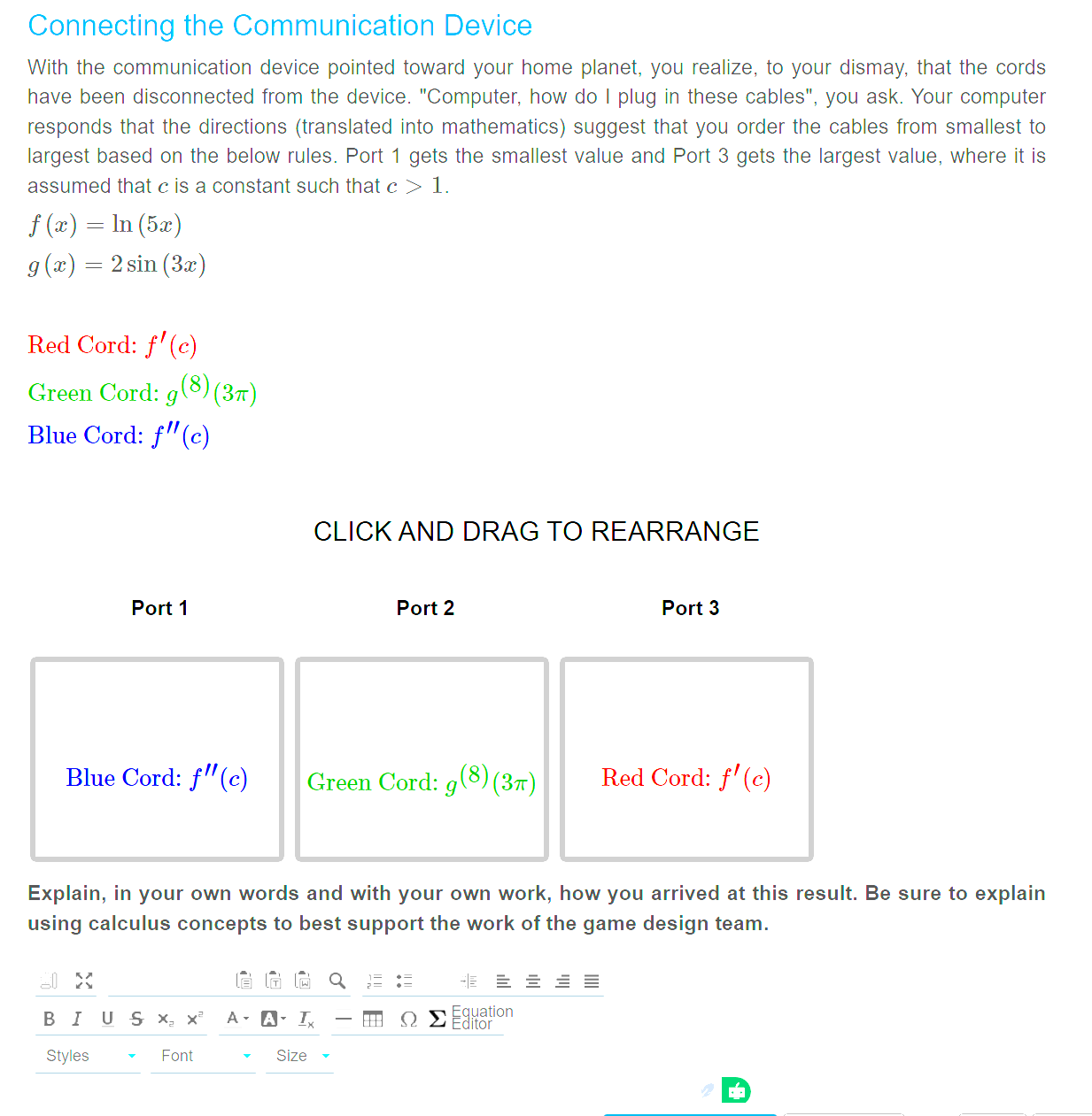 Solve this problem from Calculus 1 in Mobius