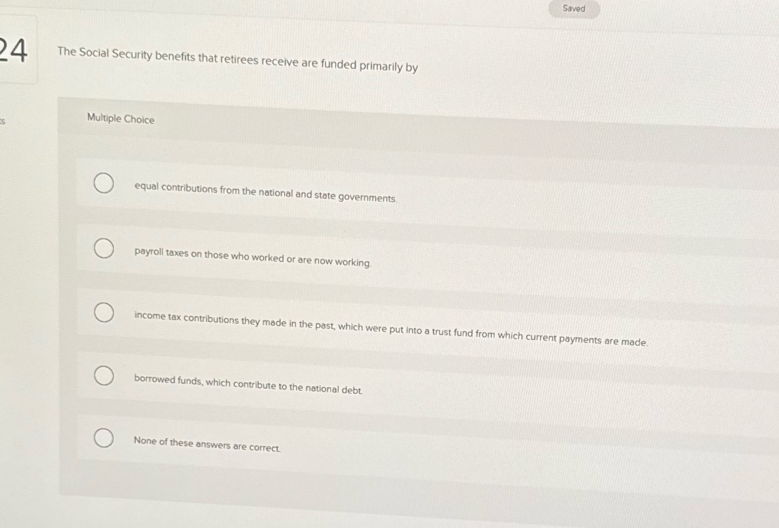 Saved 4 The Social Security benefits that