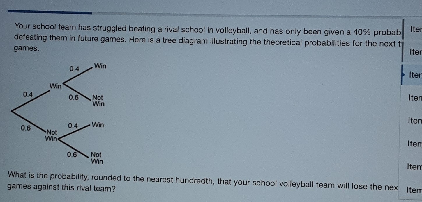 Iter Your school team has struggled beating a
