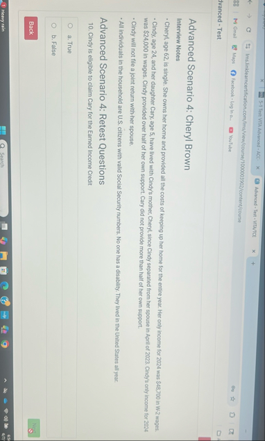 5 - 1 Test VITA Advanced - ACC - Advanced - Test