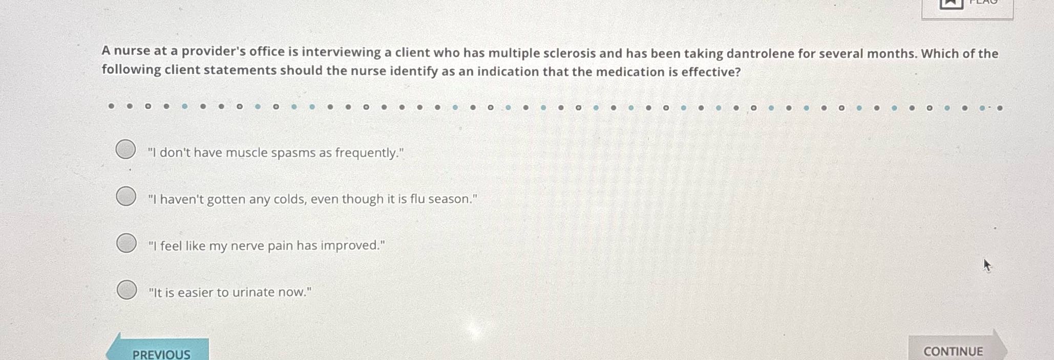 A nurse at a provider's office is
