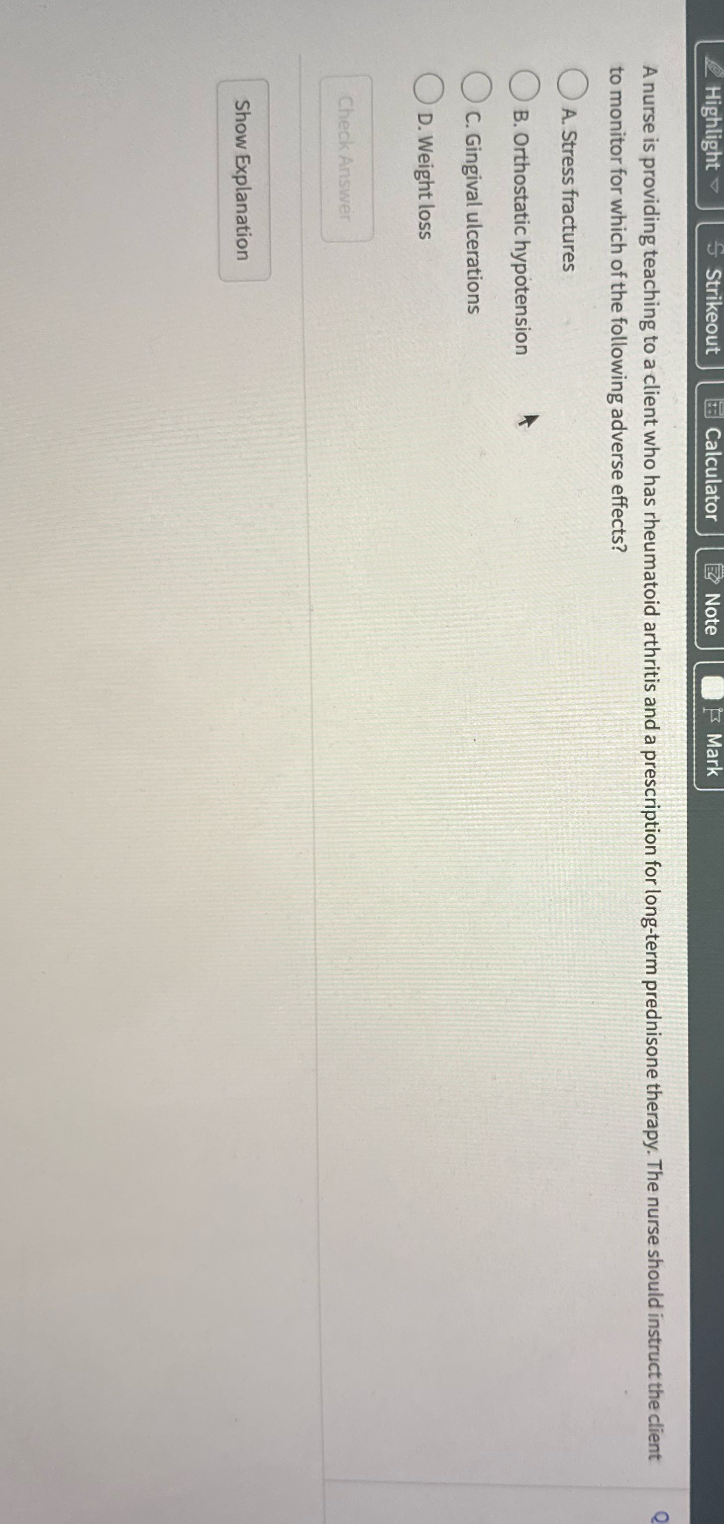 Highlight S Strikeout Calculator Note Mark A